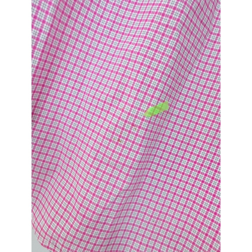 READ Ralph Lauren Mens Pony Pink Plaid Button Down Shirt Long Sleeve Top M - Picture 6 of 15